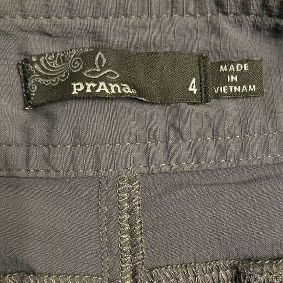 PRANA Jasmine Knicker Capri Pants Gray Women’s Size 4 Style W4JASK113 - Picture 6 of 8